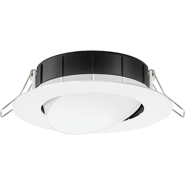 3000K 4000K 5000K Lithonia Lighting WF4 SQ B 30K40K50K 90CRI BN M6 LED Color Temperature Selectable Ultra Thin Recessed Downlight Brushed Nickel 