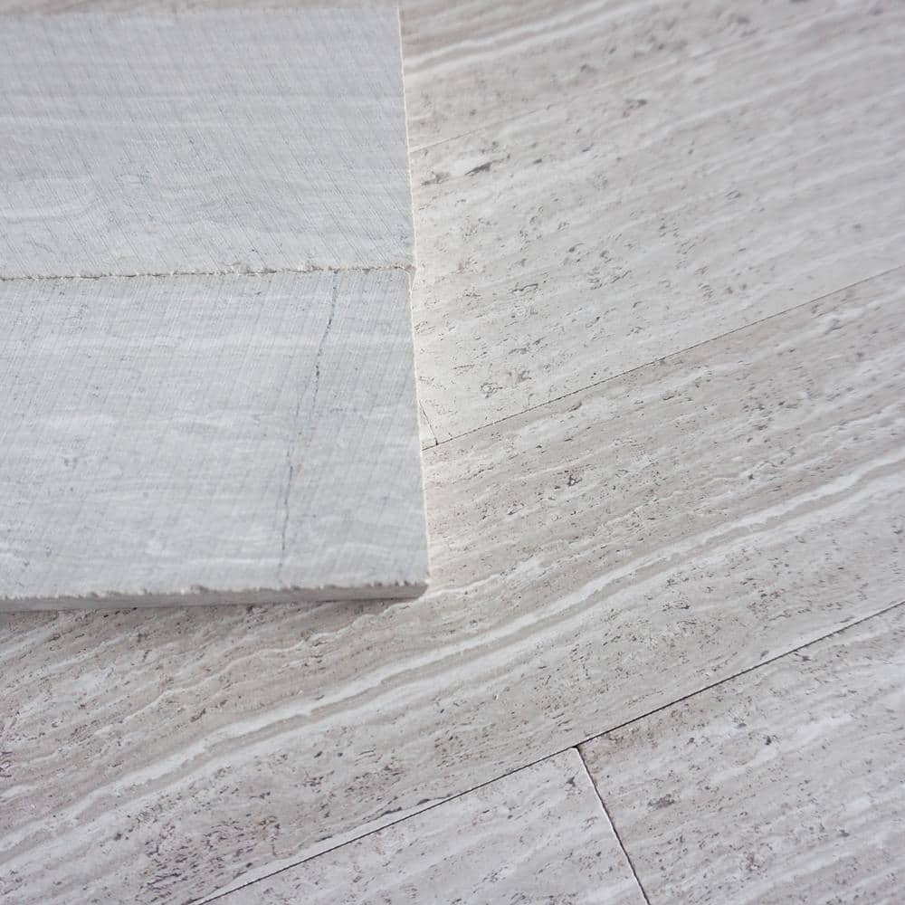 Natural Polished Marble 2x8 Subway Wall and Floor Tile