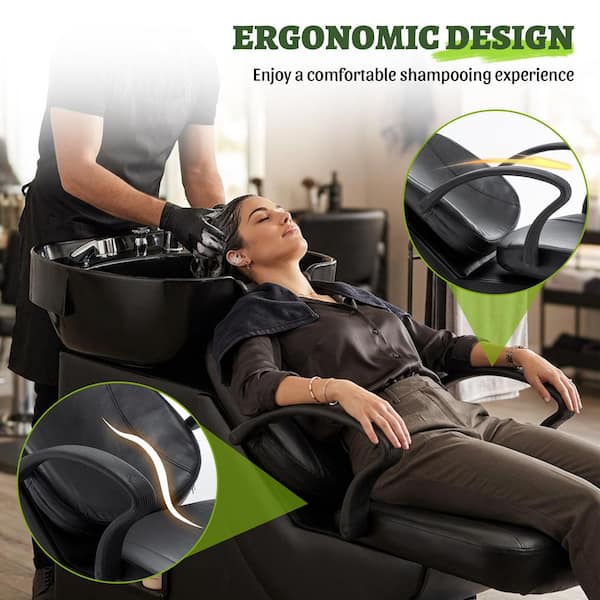 SHAMPOO JET Ⅱ 黒椅子 QSE 59 Electric Shampoo Chair– Collins