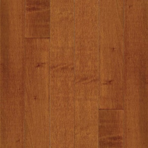 Take Home Sample - Maple Cinnamon Solid Hardwood Flooring - 5 in. x 7 in.