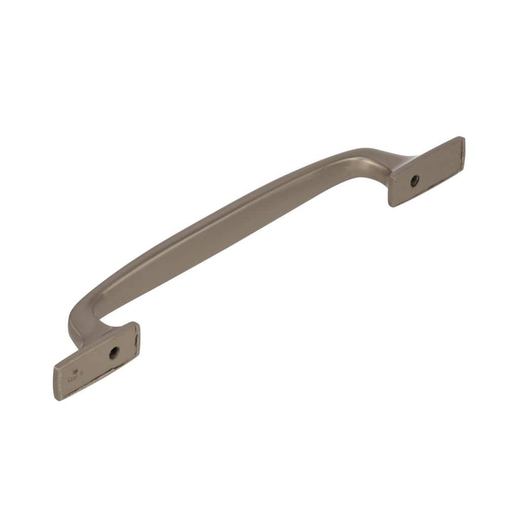 Satin Nickel 6-5/16 Inch Transitional Cabinet Pull
