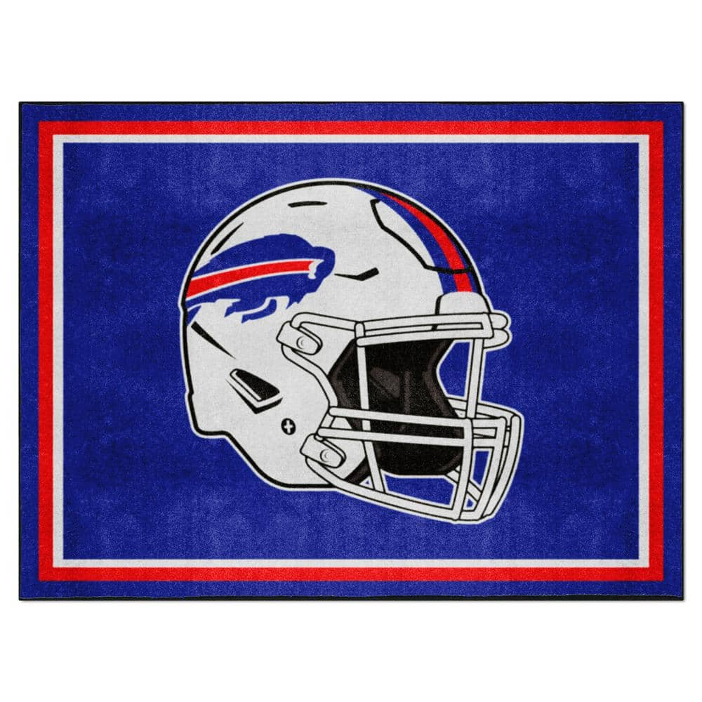 Officially Licensed NFL Buffalo Bills Vintage Logo Football Rug