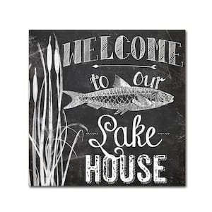 24 in. x 24 in. "Lake House I" by Color Bakery Printed Canvas Wall Art