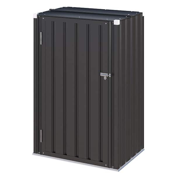 2.5 ft. x 1.8 ft. Outdoor Metal Shed Storage Cabinet Weatherproof, Small Tool Storage Clearance (4.5 sq. ft. )