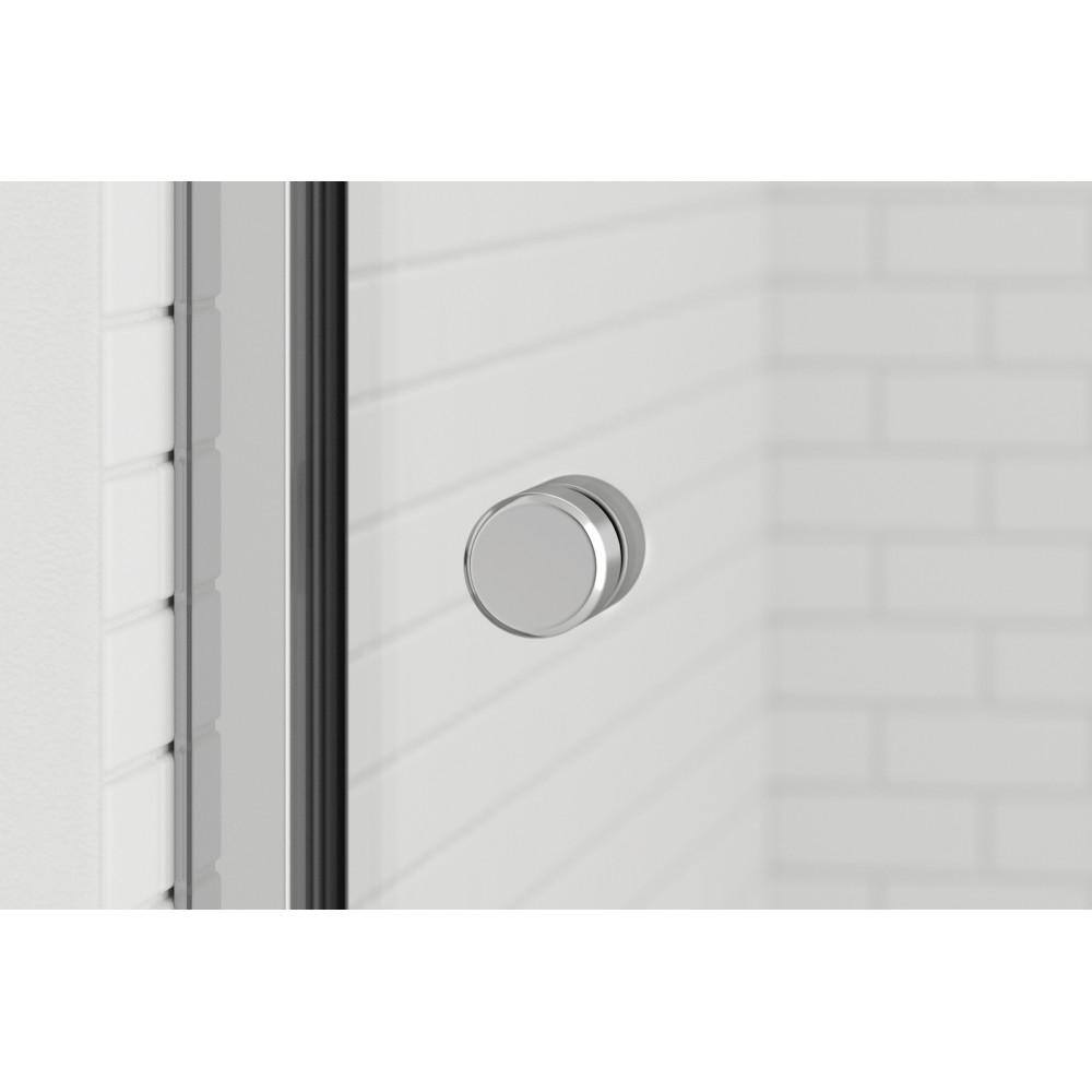 Rotolo 60" Oil Rubbed Bronze Semi-Frameless Sliding Shower Door