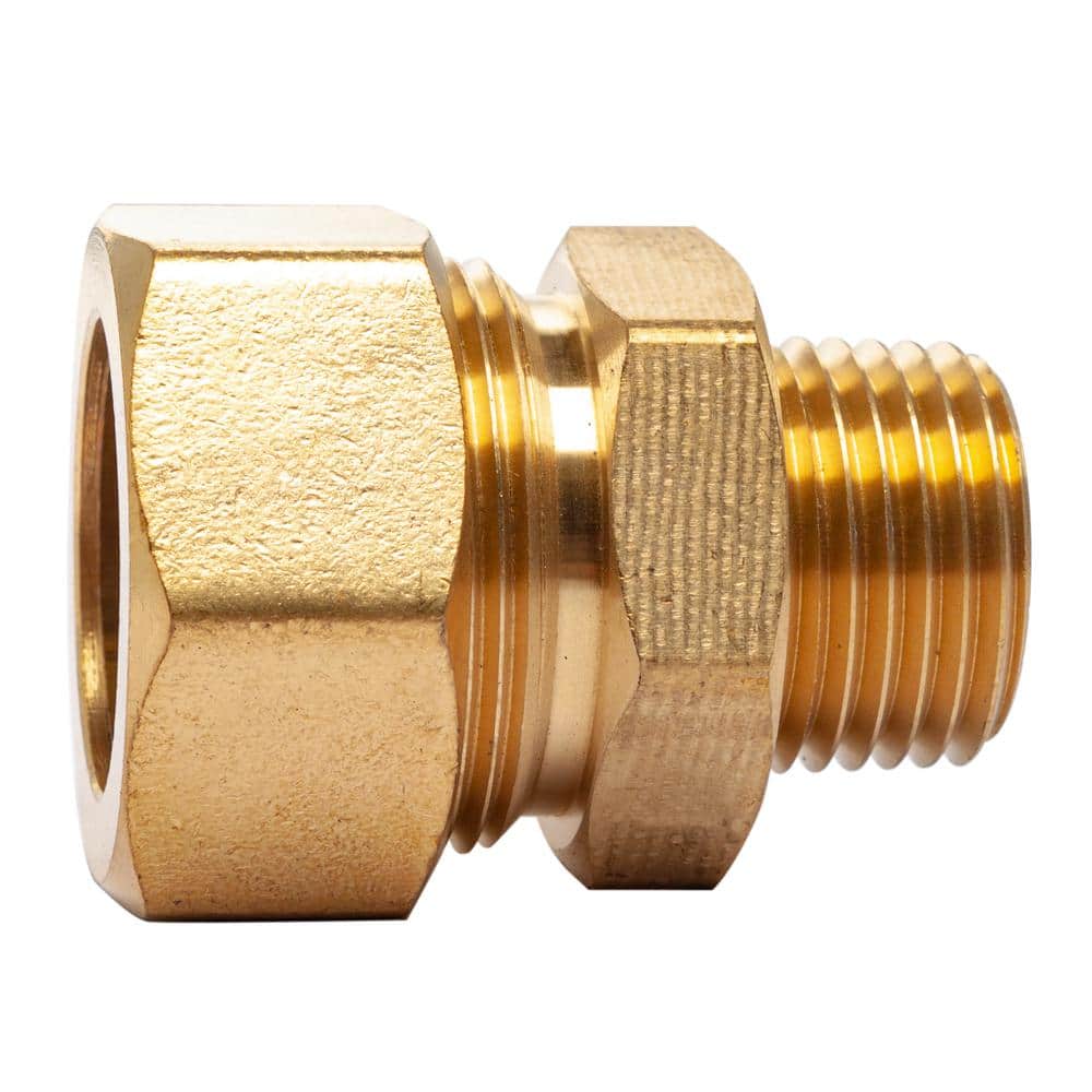 7/8 in. O.D. Comp x 1/2 in. MIP Brass Compression Adapter Fitting (5-Pack) price history on PriceWatchPro