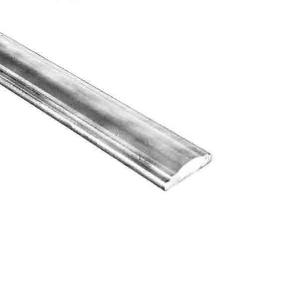 arteferro 118 in. x 2 in. x 2 in. Solid Domed Raw Forged Iron Handrail