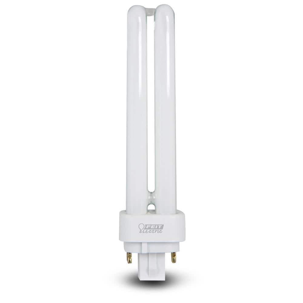 18-Watt Equivalent PL CFLNI Quad Tube 4-Pin G24Q-2 Base Compact Fluorescent CFL Light Bulb, Cool White 4100K (1-Pack) price history on PriceWatchPro