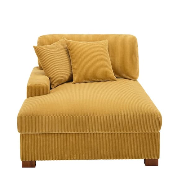 YS＊vv Have a question about Uixe Orange Corduroy Polyester Left