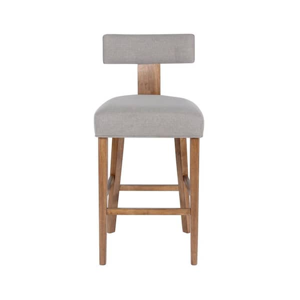 Thalia T-Back Wood Bar Stool-Rustic Natural