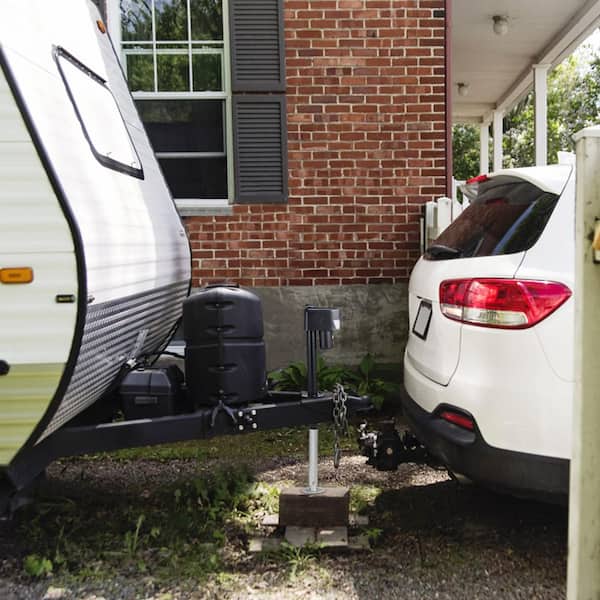 Electric Trailer Jack, Power Tongue Jack Weight Capacity 3,500 lbs., 9.84 in.-33.85 in. Electric Tongue Jack