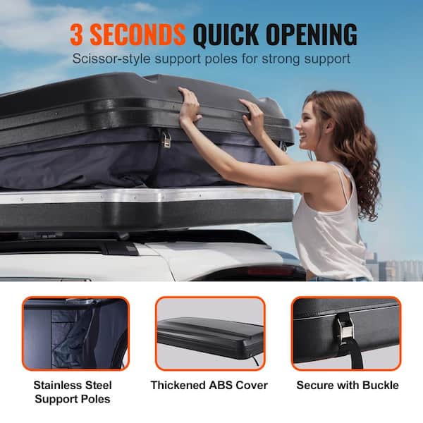 VEVOR Rooftop Tent Hard Shell, Naturnest Rooftop Tent VEVOR Rooftop Tent Hard Shell, Naturnest Rooftop Tent