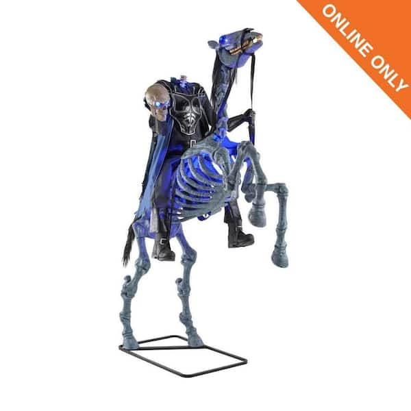 8.5 FT Grave & Bones Giant-Sized Animated LED Knight Frostbane