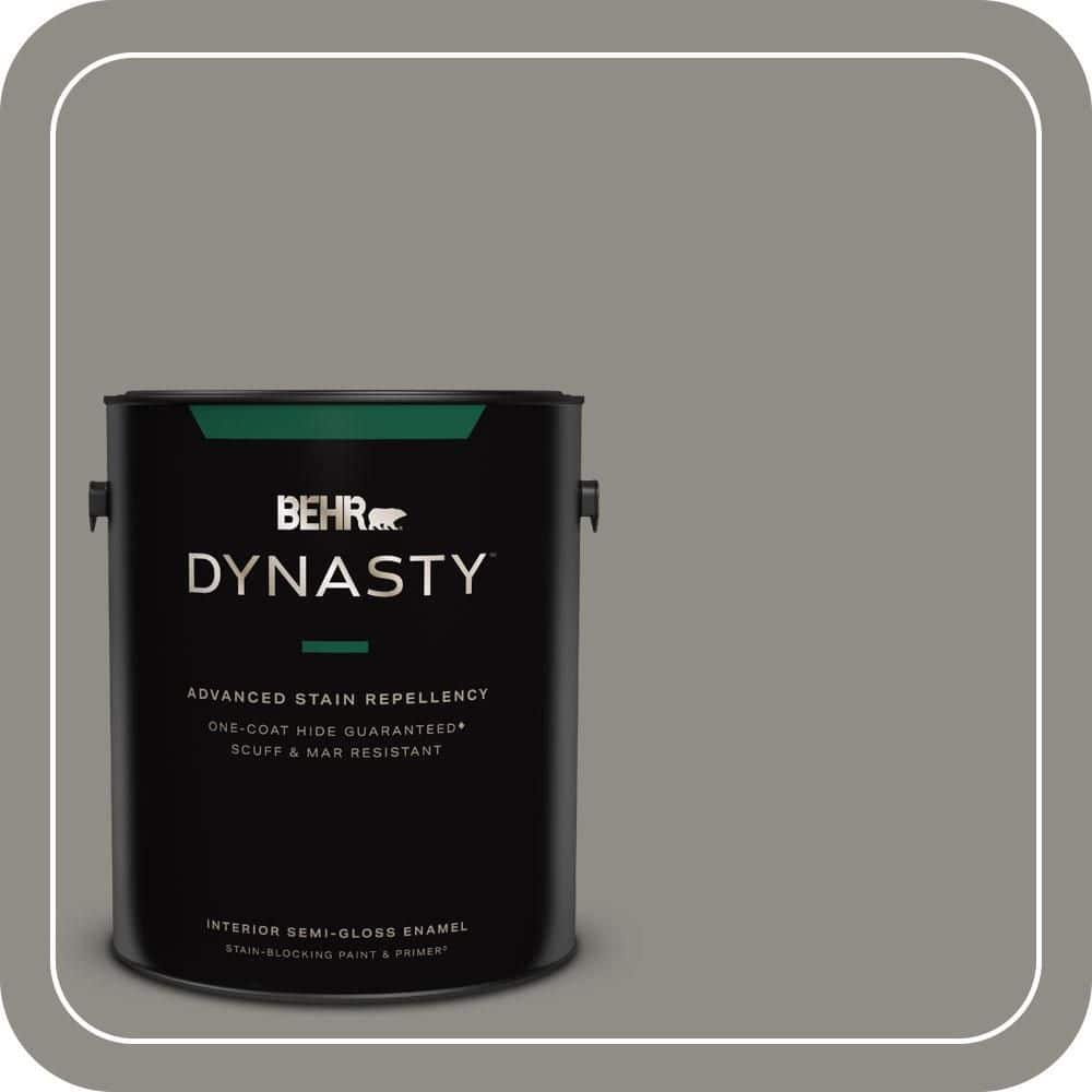 1 gal. #PPU24-08 Parador Stone Semi-Gloss Enamel Interior Stain-Blocking Paint & Primer price history on PriceWatchPro