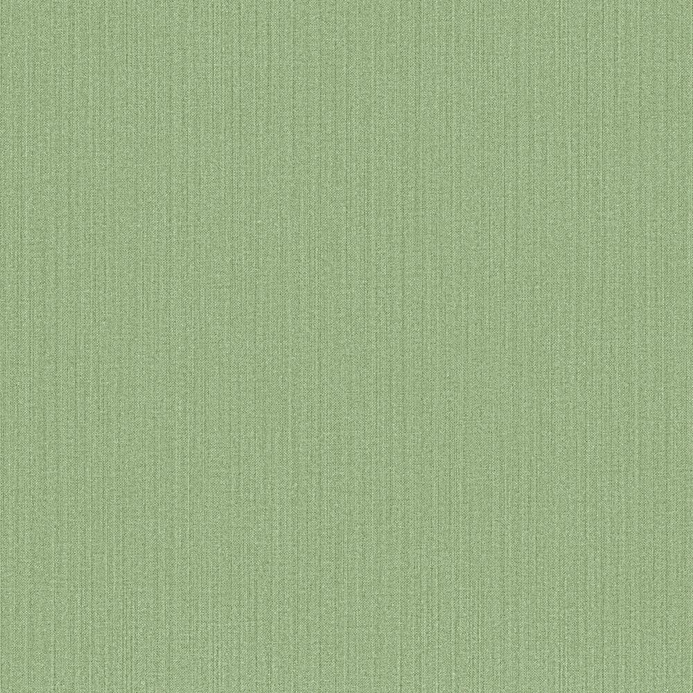 Plain Texture Green Matte Finish EcoDeco Material Non-Pasted Wallpaper Roll