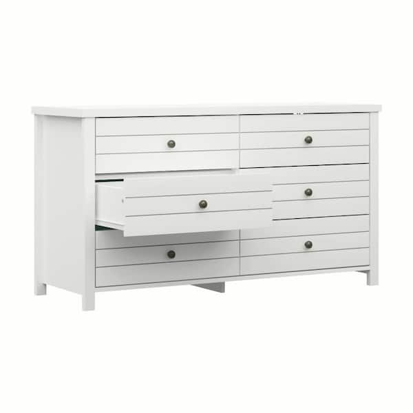 White 2024 chic dresser