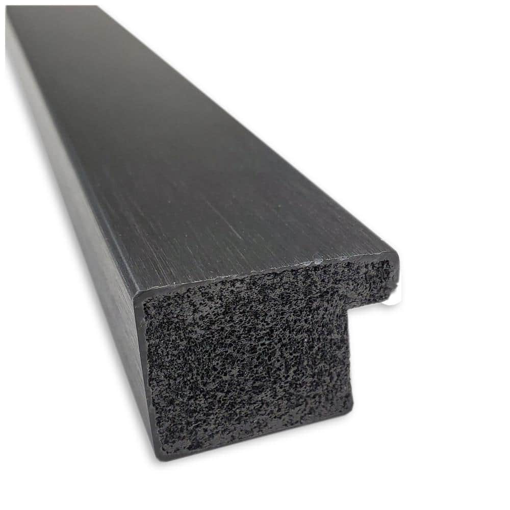 Grace Brushed Black Rectangular Beveled Wall Mirror 30 x 24 Inch
