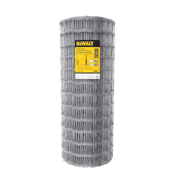 48 in. x 100 ft. 12-1/2 Gauge Galvanized Steel Horse Fence