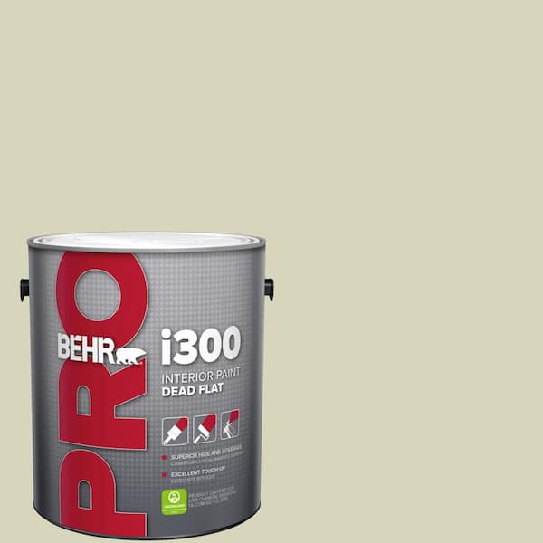 BEHR PRO 1 gal. #HDC-SM14-9 Thin Mint Dead Flat Interior Paint
