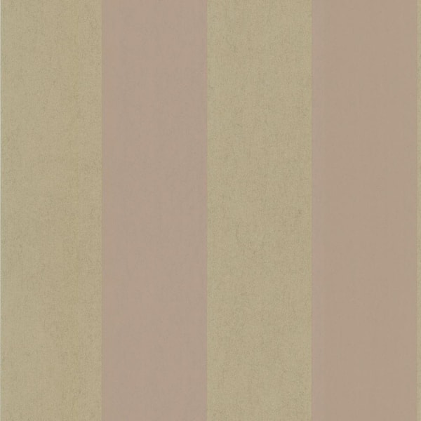 Kenneth James Shimmer Brass Stripe Wallpaper