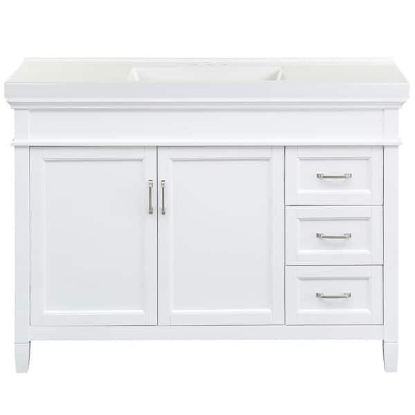 Home Decorators Collection Ashburn 49 in. W x 22 in. D Bath Vanity in ...