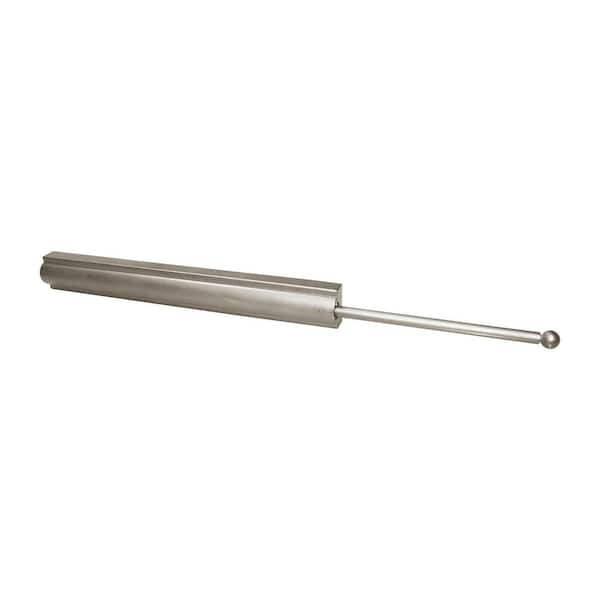 Style+ 13 in. Satin Nickel Sliding Valet Rod