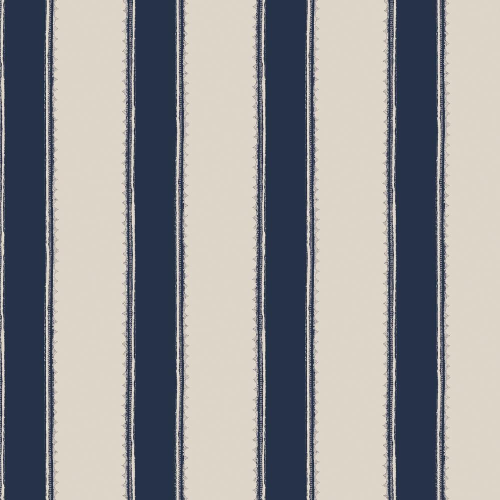 Denwick Stripe Midnight Seapsray Wallpaper price history on PriceWatchPro