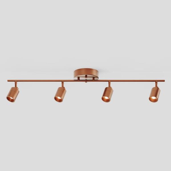 Vidalite Shura Brushed Copper Integrated LED Fixed Track Light