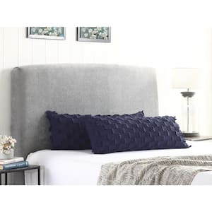 Agnes Collection Navy 100% Cotton 12 in. x 36 in. Rectangle Decorative Pillows
