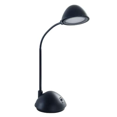 21 in. Black Bright Energy Saving LED Desk Lamp