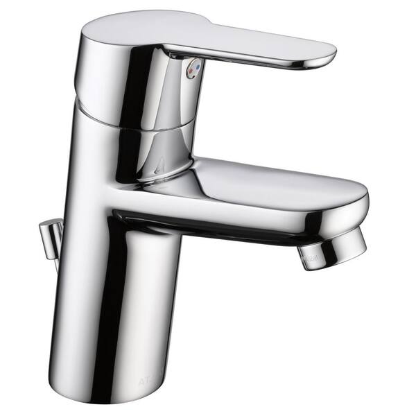 Delta Modern Low Flow Project Pack Single Hole Single-Handle Bathroom Faucet in Chrome