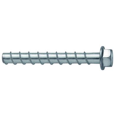 Hilti 1/4 in. x 2-5/8 in. Kwik Hus-EZ Concrete and Masonry Screw Anchor ...