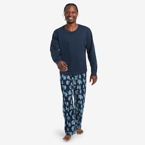 Company Cotton Printed Men's Pajama Set