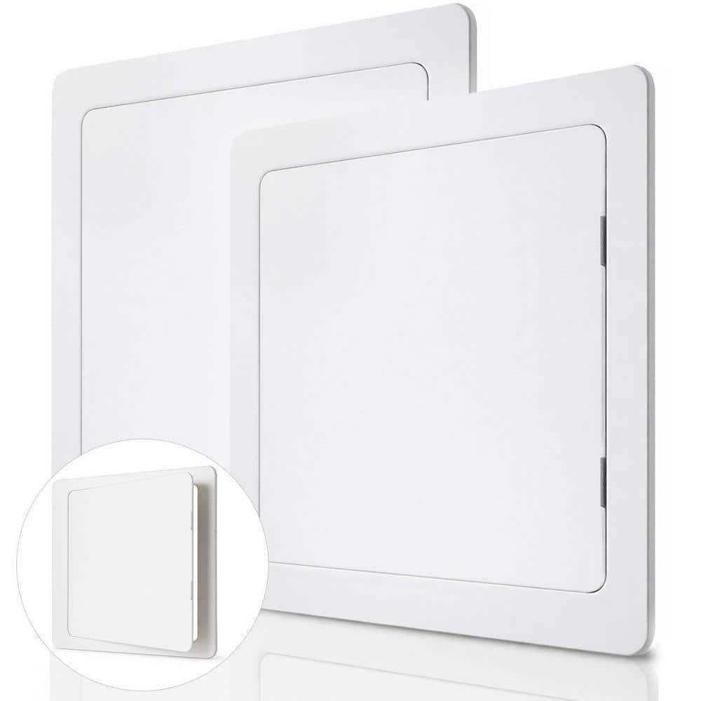 Morvat 14 in. x 14 in. Plastic Drywall Access Panel in White (2