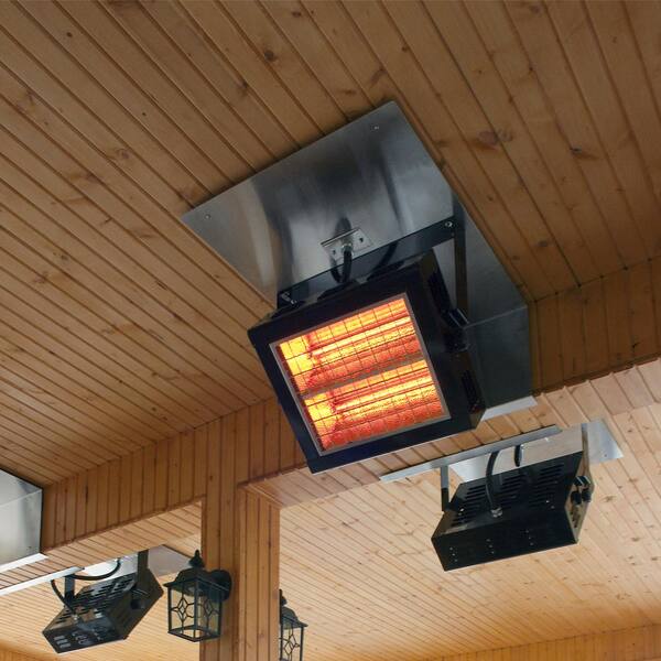 Stelpro Zenith 4000/3200-Watt 240/208-Volt Infrared Radiant Portable Heater  in Black ASIRH4002W - The Home Depot
