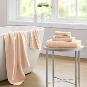 400GSM Essential Bundle 6-Piece Blush Cotton Bath Towel Set