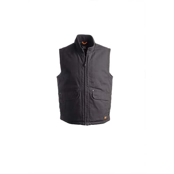 Timberland PRO 8 Series Men's L Jet Black Insulated Work Vest