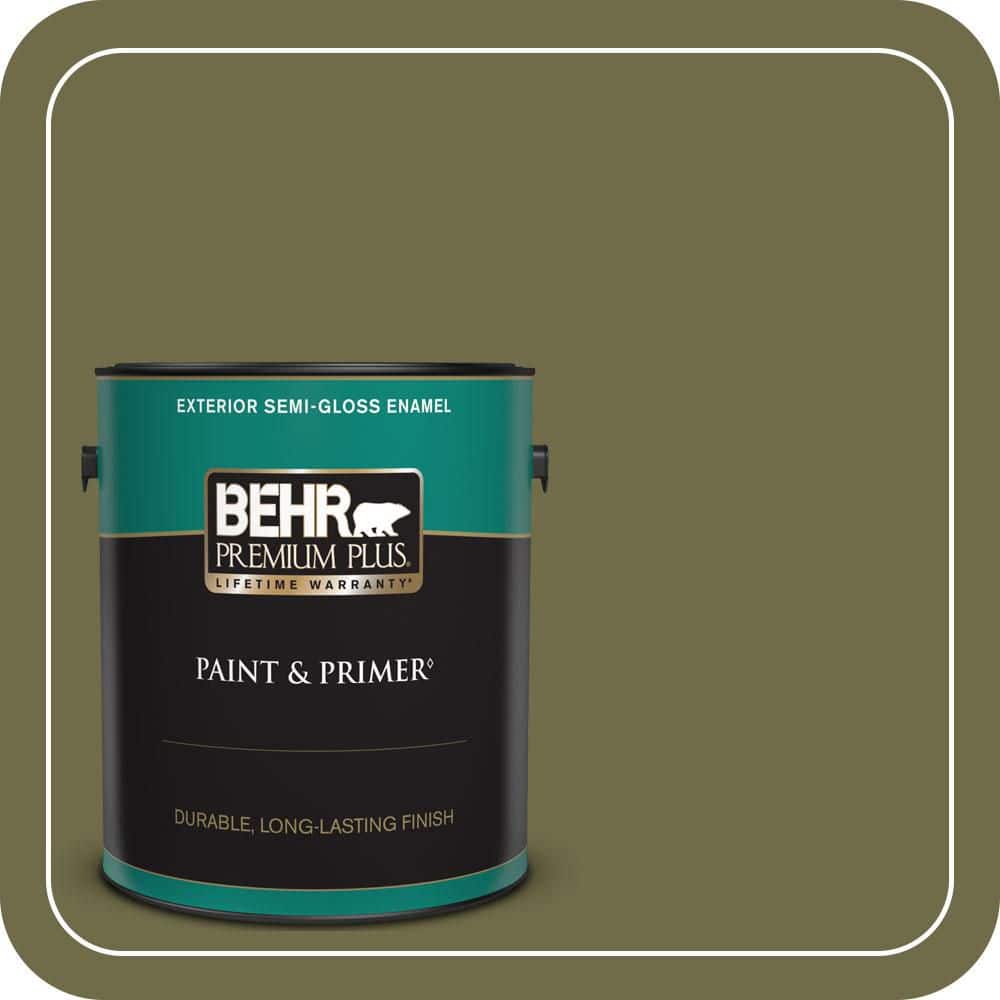 1 gal. #390F-7 Wilderness Semi-Gloss Enamel Exterior Paint & Primer price history on PriceWatchPro