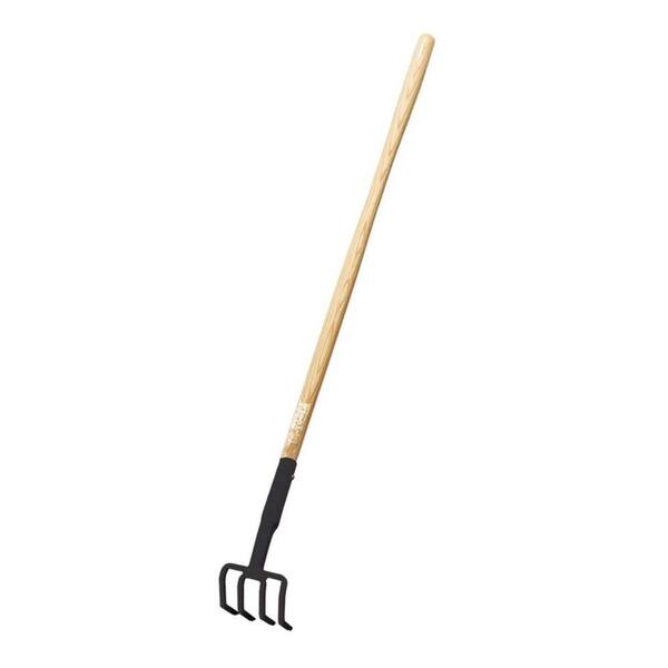 Bully Tools 4-Tine Cultivating Fork with American Ash Handle