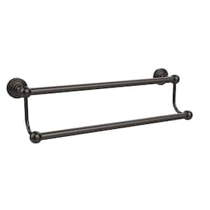 Waverly Place Collection 24 in. Double Towel Bar in Oil Rubbed Bronze