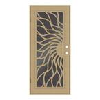 Unique Home Designs 32 in. x 80 in. Desert Sand Surface Mount Ultimate ...