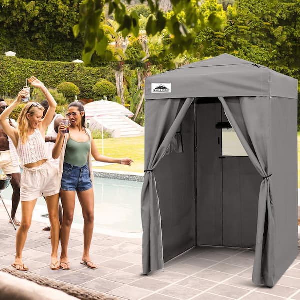 EAGLE PEAK 4 ft. x 4 ft. Pop Up Privacy Shelter Dressing Changing
