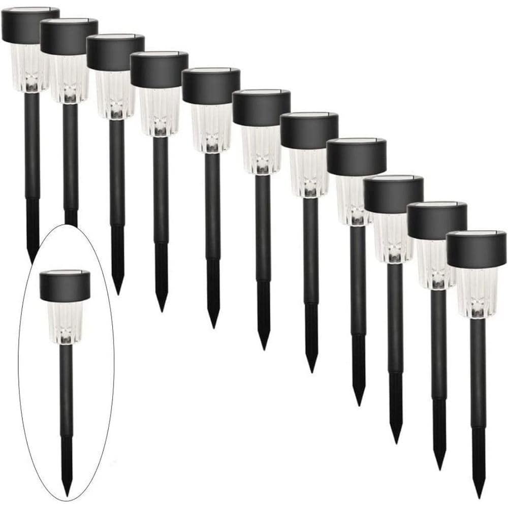 Solar Pathway Lights Solar Garden Lights Outdoor Solar Landscape Lights (12
