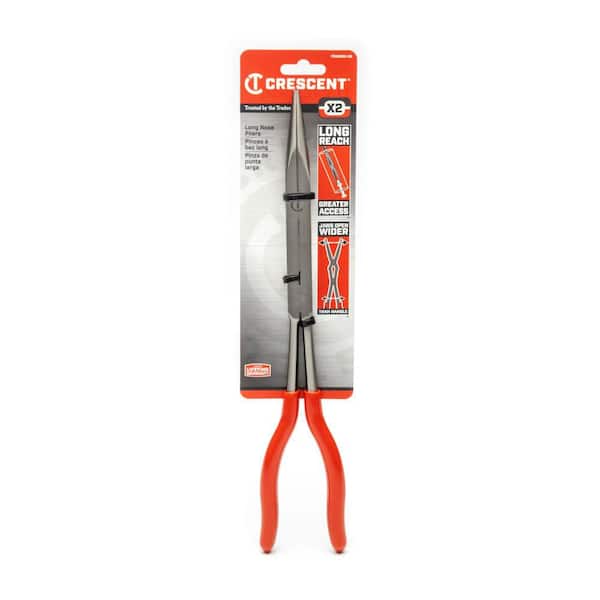 Crescent 13 in. X2 Double Compound Long Reach Long Nose Pliers