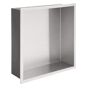 Lordear 37 x 13 Shower Niche Stainless Steel Bathroom Shelf Wall