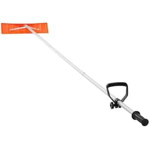 Snow Roof Rake, 25 in. Plastic Blade, 21 ft. Aluminium Handle Anti-Slip Grip Universal Snow Blowers Part Accessory Type