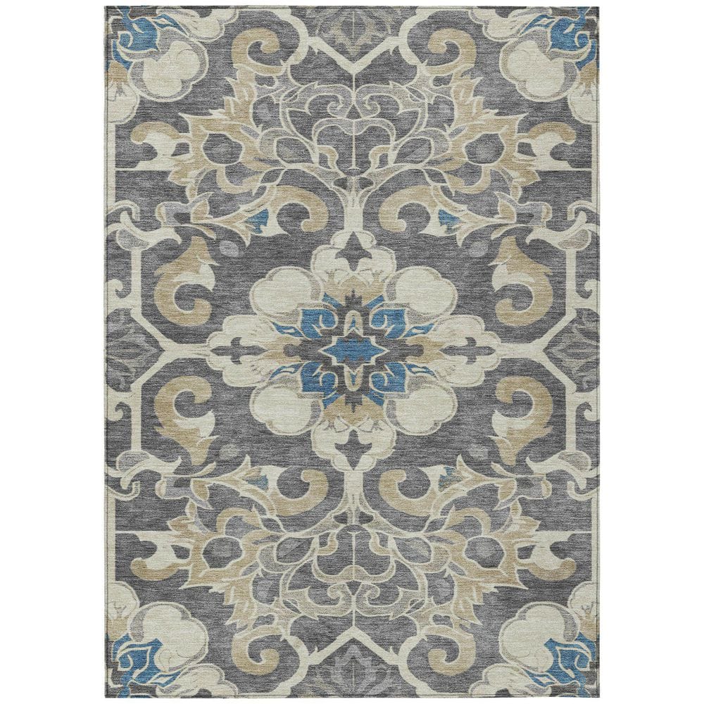 Chantille Machine Washable Indoor/Outdoor Abstract ACN1947 Beige 9 ft. x 12 ft. Area Rug price history on PriceWatchPro