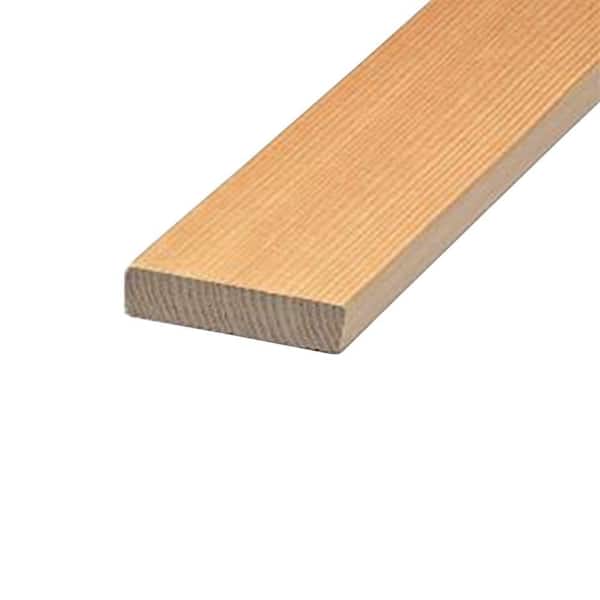 Builders Choice 1 in. x 4 in. x 10 ft. Hemlock Board HDCVG10410 The