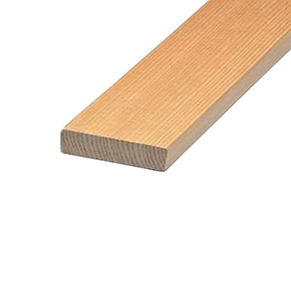 Builders Choice 1 in. x 4 in. x 8 ft. Hemlock Board