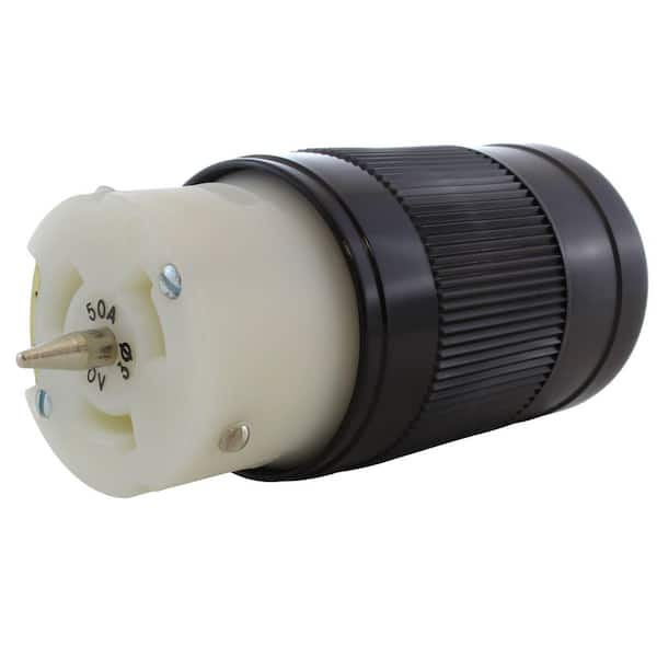 California Standard CS8164 50A 3-Phase 480V 4-Wire Locking Female Connector